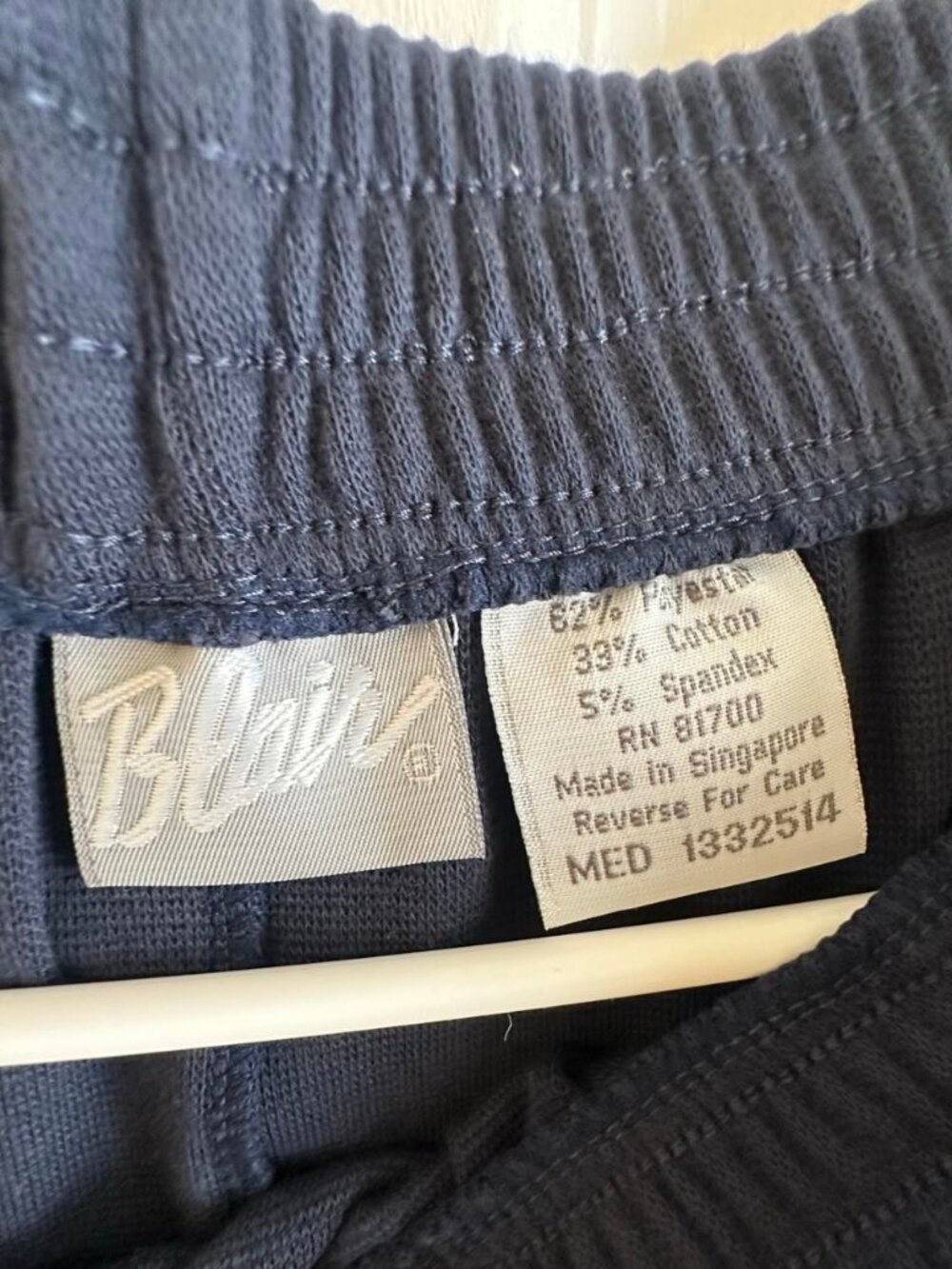 BLAIR Navy Pull-On Pants (Pants only)